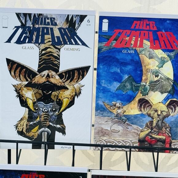 Mice Templar #1-6 Lot (Image Comics) Michael Avon Oeming Bryan J.L. Glass - Picture 4 of 5